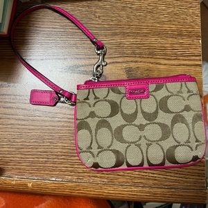 Coach wristlet